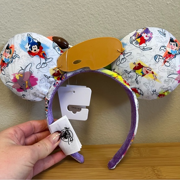 NWT - Disney Parks Ink & Paint Mickey Ears - Picture 4 of 6